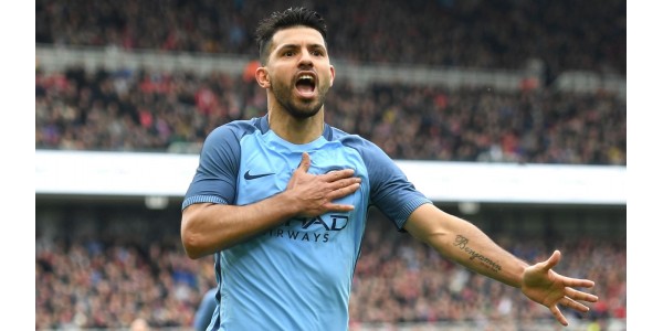 Agüero har en nummer 10 drakter